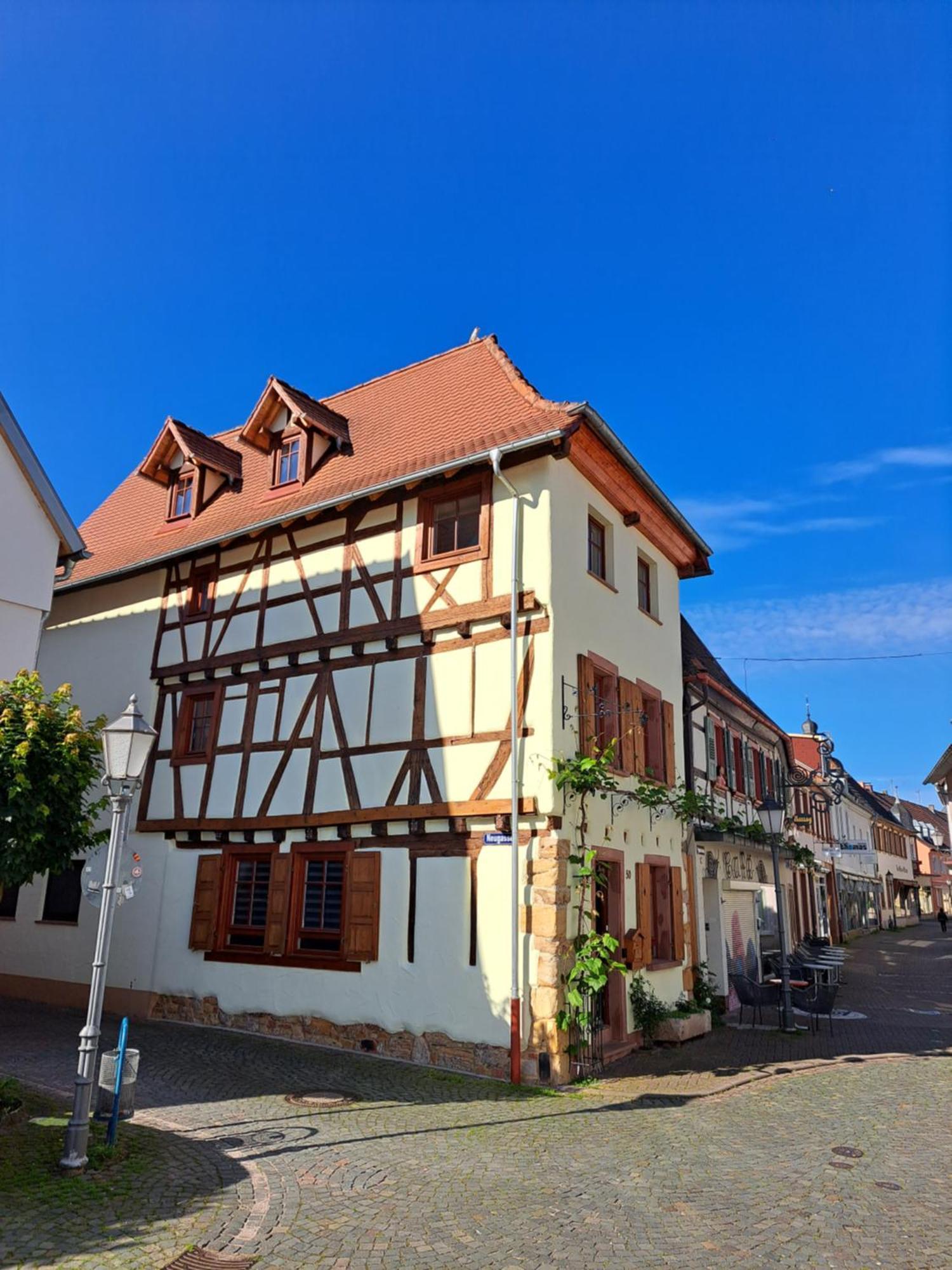 Gaestehaus Merlin Mit Saunabereich Bad Bergzabern Exterior foto